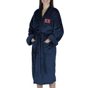 Illinois Fighting Illini NCAA Team Pride Silk Touch Robe Small/Medium