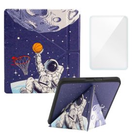Smart Case Compatible with 8 Inch Kobo Forma Ereader(Model: N782, 2018 Release) (Material: PU Leather, Color: Astronaut)