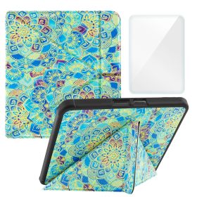 Smart Case Compatible with 8 Inch Kobo Forma Ereader(Model: N782, 2018 Release) (Material: PU Leather, Color: Arcane Print)