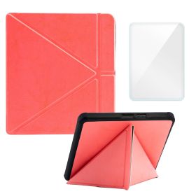 Smart Case Compatible with 8 Inch Kobo Forma Ereader(Model: N782, 2018 Release) (Material: PU Leather, Color: Pink)