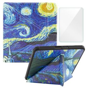 Smart Case Compatible with 8 Inch Kobo Forma Ereader(Model: N782, 2018 Release) (Material: PU Leather, Color: Starry Sky)