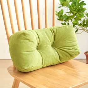 Lumbar Pillow 1PC (Color: Green)