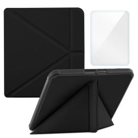Smart Case Compatible with 8 Inch Kobo Forma Ereader(Model: N782, 2018 Release) (Material: PU Leather, Color: BLACK)