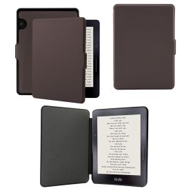 Multiple Color Smart Case Compatible with 6 Inch Kindle Voyage Ereader(Model NM460GZ) (Material: PU Leather, Color: Grey)