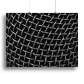 Metal Grid Canvas Print or Poster (Type: Standard Framed Canvas Print, size: X-Large (28" x 20"))